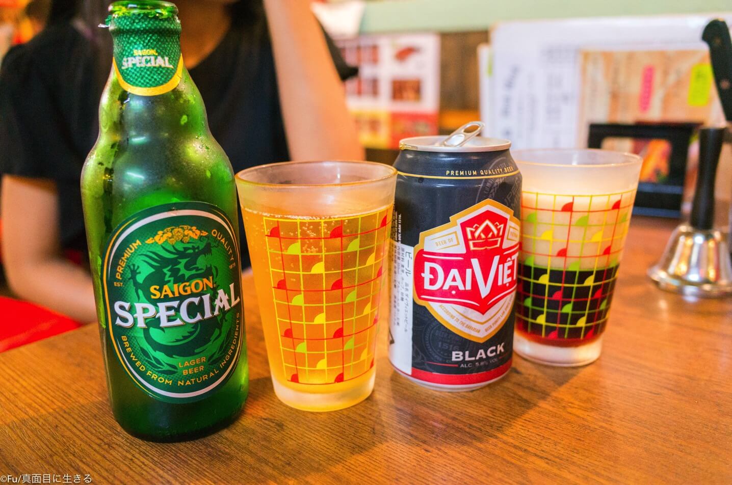 ベトナムビールで乾杯