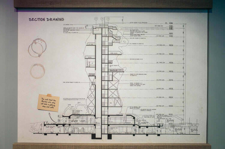 マーライオンタワーの設計図