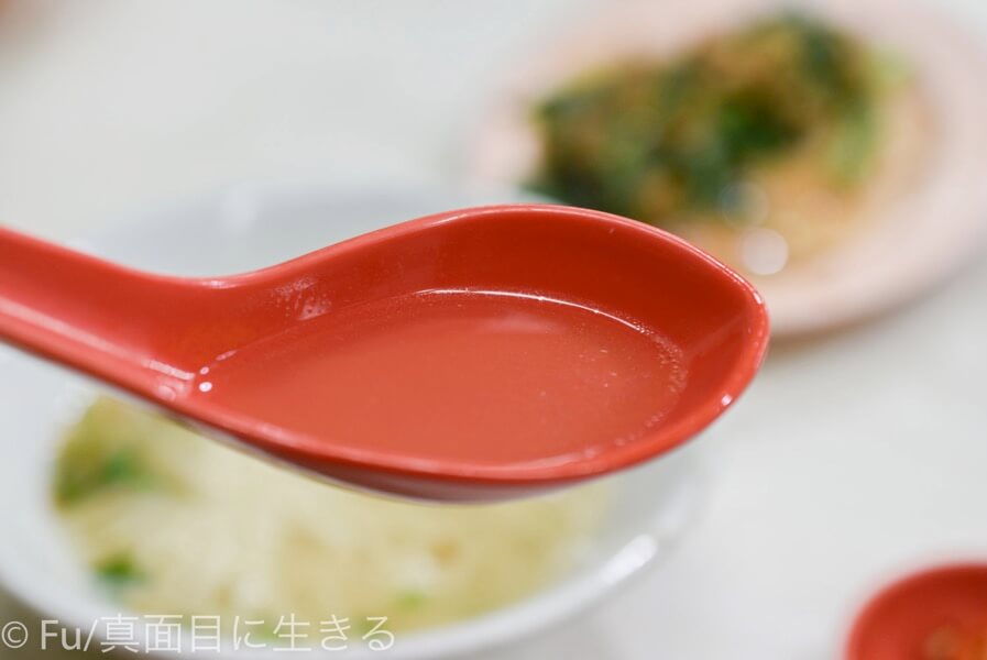 亜華肉骨茶　スープ