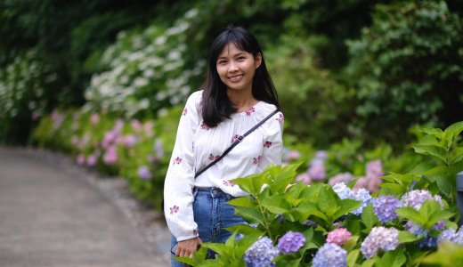 妻が友達と紫陽花鑑賞に行ってきたり、妹が家を買おうとしている1日【Fu/真面目な日常】