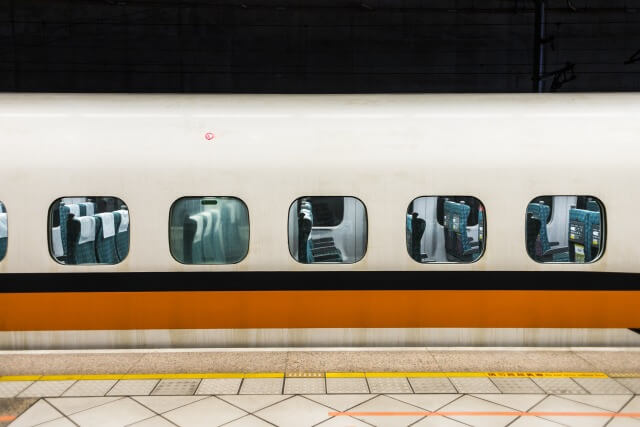 台湾新幹線・窓