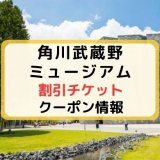 角川武蔵野ミュージアムのチケットを安く買う方法・入場料金・当日券まとめ